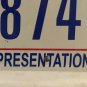 District Columbia Taxation license plate D.C. USA Graphic Washington DC #DK 8874