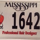 MS PROFESSIONAL HAIR DESIGNER STYLIST license plate Barber Salon Hairdresser Cut