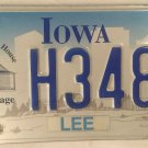 AMERICAN GOTHIC DIBBLE HOUSE license plate Architectural Eldon Iowa Painting Art
