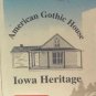 AMERICAN GOTHIC DIBBLE HOUSE license plate Architectural Eldon Iowa Painting Art