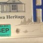 AMERICAN GOTHIC DIBBLE HOUSE license plate Architectural Eldon Iowa Painting Art