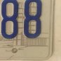 AMERICAN GOTHIC DIBBLE HOUSE license plate Architectural Eldon Iowa Painting Art