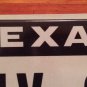 Texas Lone Star State Specialty optional license plate Map Star CJX 63