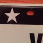 Texas Lone Star State Specialty optional license plate Map Star CJX 63