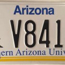 NAU NORTHERN ARIZONA UNIVERSITY LUMBERJACKS license plate Flagstaff AZ Louie