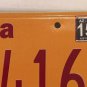 ASU ARIZONA STATE UNIVERSITY SUN DEVILS license plate Tempe Polytechnic Sparky