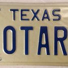 Vanity ROTARY CLUB INTERNATIONAL license plate SERVICE ABOVE SELF Rotarian Wheel