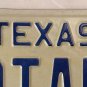 Vanity ROTARY CLUB INTERNATIONAL license plate SERVICE ABOVE SELF Rotarian Wheel