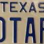 Vanity ROTARY CLUB INTERNATIONAL license plate SERVICE ABOVE SELF Rotarian Wheel