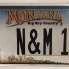 Vanity N & M license plate M1 Nicole Mary Nancy Nicholas Mark Michael Nick Mike