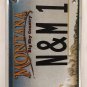 Vanity N & M license plate M1 Nicole Mary Nancy Nicholas Mark Michael Nick Mike