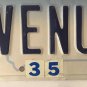 Vanity VENUS 1 license plate Planet astronaut goddess beauty love mythology Sex
