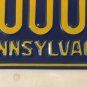 Pennsylvania U.S. COAST GUARD RESERVE license plate Coastie USCG PA