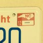 North Carolina vanity 24K H2O license Plate Diamond Carat Gold Crystal Water