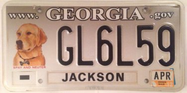 GOLDEN RETRIEVER LABRADOR license plate Dog Rescue Animal Lover Friendly Pet Lab