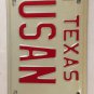 Vanity SUSAN D license plate 1984 Sue Susanna Susannah Suzanne Suzie Suzy Suzi