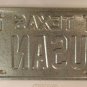 Vanity SUSAN D license plate 1984 Sue Susanna Susannah Suzanne Suzie Suzy Suzi