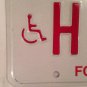 HANDICAP FORMER POW Prisoner Of War license plate Ex EPW Missing Action PW MIA