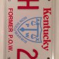HANDICAP FORMER POW Prisoner Of War license plate Ex EPW Missing Action PW MIA