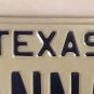 Vanity HANNA HANNAH 2 license plate Anna Ann Hanny Hannie Hana Hanah Honna 1982