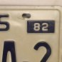 Vanity HANNA HANNAH 2 license plate Anna Ann Hanny Hannie Hana Hanah Honna 1982