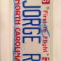 North Carolina vanity JORGE R license plate George Jorje Jorgi Jordi Jory