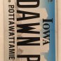 Vanity DAWN P license plate Dawna Dawne Dawny Aurora