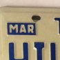 Vanity HILDA J license plate Brunhilda Hildegard Hylda Hilde Elda Hildy Hildie