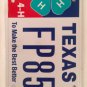 TEXAS 4-H license plate Make Best Better Clover Learn Doing Head Heart USDA 4H