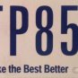 TEXAS 4-H license plate Make Best Better Clover Learn Doing Head Heart USDA 4H