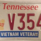 VIETNAM VETERAN license plate Military Veterans Of America USA Navy Air Force