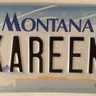 Vanity KAREEN KAREN KARINE license plate Karin Karina Karene Karinne Karyne Kar