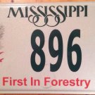 NATIONAL FOREST NATURE license plate Gulf Island Park Wildlife Refuge hike trail