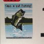 AL TAKE CHILD FISHING LOVE Angling license plate FISH Fisherman HOOK pole bait