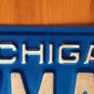 MI 2018 USA WINTER OLYMPICS license plate PyeongChang Korea Olympic Games XXIII