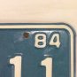 Vanity HOWE 11 license plate Howard Howie Ward Howell 2011 Howy Howey
