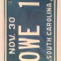 Vanity HOWE 11 license plate Howard Howie Ward Howell 2011 Howy Howey