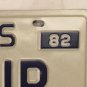 Vanity GIL GILBERT JUNIOR license plate Bert Bertie Gibb Gilberte Gigi Gilberto