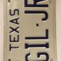 Vanity GIL GILBERT JUNIOR license plate Bert Bertie Gibb Gilberte Gigi Gilberto