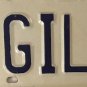 Vanity GIL GILBERT JUNIOR license plate Bert Bertie Gibb Gilberte Gigi Gilberto