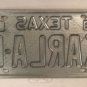 TX vanity KARLA L license plate 1980 Karl Carla Karleen Karley Karlee