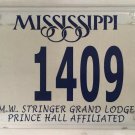 Freemason FREE MASON STRINGER GRAND LODGE license plate Freemasonry Masonic F&AM