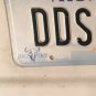 Vanity DDS TO BABY PEDIATRIC DENTIST license plate Dentistry Dental Tooth DMD