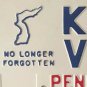 Pennsylvania KOREAN WAR VETERAN license plate Korea Vet PA Battle Inchon Kapyong