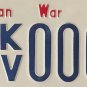 Pennsylvania KOREAN WAR VETERAN license plate Korea Vet PA Battle Inchon Kapyong