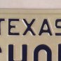 TX vanity SHON SEAN SHAWN license plate Shaun Shaughn 1979