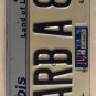 Vanity BARBARA BARB 1989 license plate Barbie Bobbie Barbra Babette Bonnie Babe