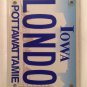 Vanity FOR LONDON license plate England UK United Kingdom Big Ben Thames British