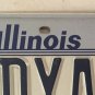 IL vanity DYANNA DIANA license plate Dianna Diane Dyanne Dyane