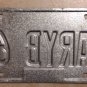Vanity MARY B 63 license plate 1963 Maria Marilyn Mariana Marie Marya Maryann